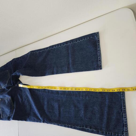 Lauren Jeans Co. by Ralph Lauren Women's Size 8 Dark Blue Bootcut Jeans - Picture 8 of 10